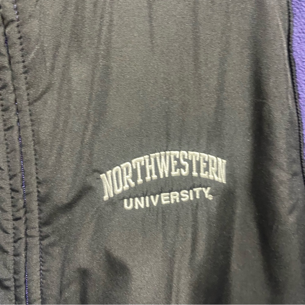 Vintage Northwestern University Full Zip Fleece - Picture 5 of 5